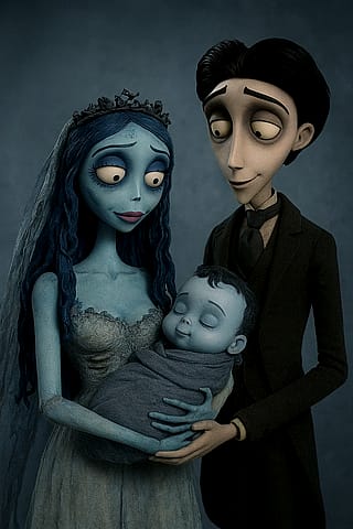 I got downvoted in the Tim Burton sub for using AI to make this, and that's pretty mean, especially in the Halloween season'