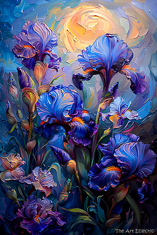 Midnight Irises'