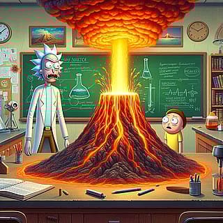 Rick and Morty 🌋'