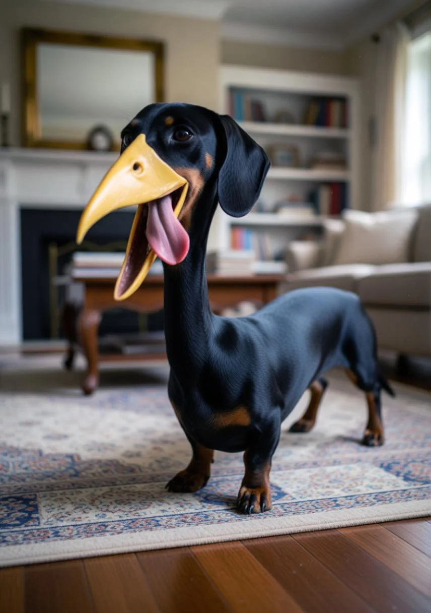 dachshund-stork picture 1 of 1