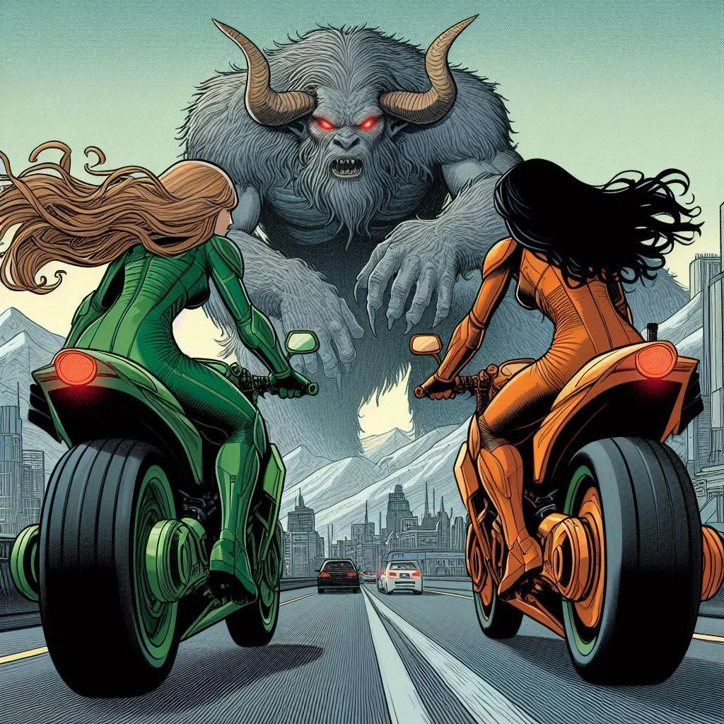 Space Kaiju (Comic Style) picture 1 of 1