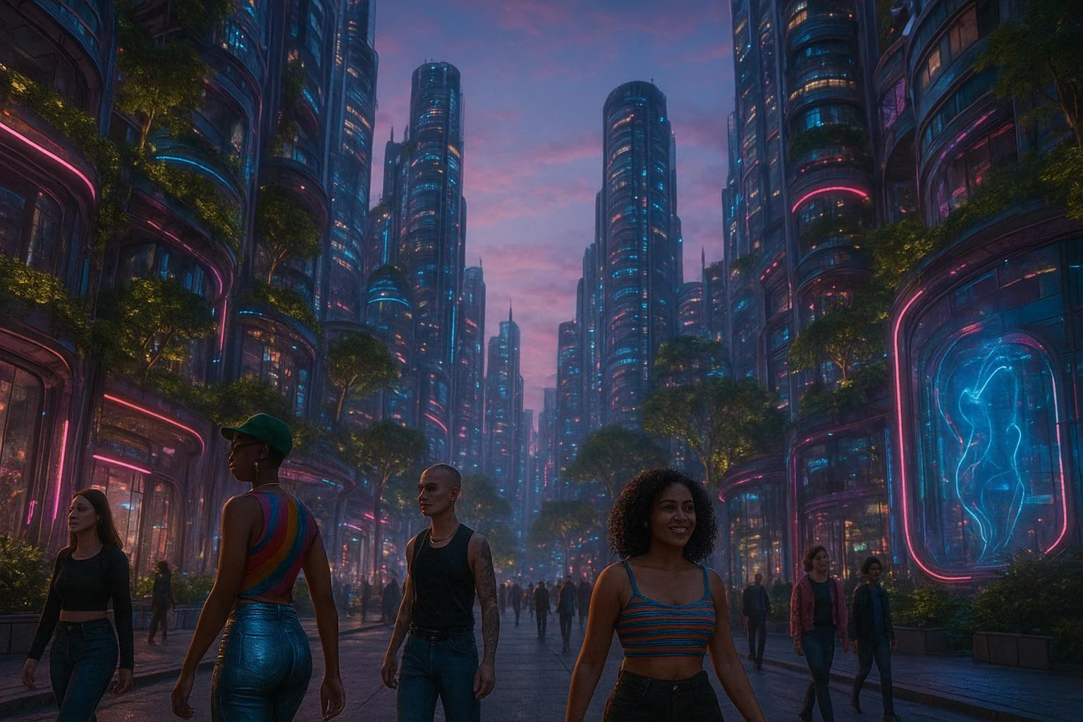 I asked ChatGPT what my perfect society / world would like picture 1 of 1