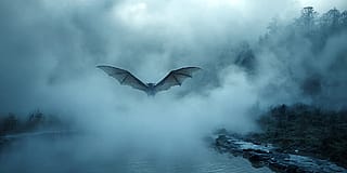 Fiend Rising From Out The Mist'