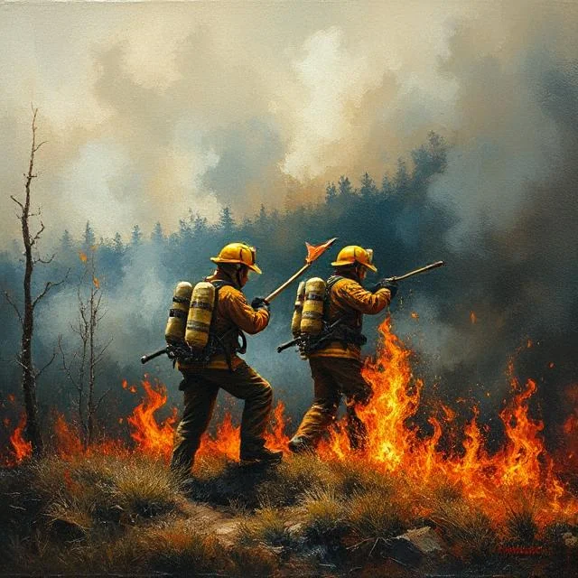 Battling Wildfires picture 1 of 1