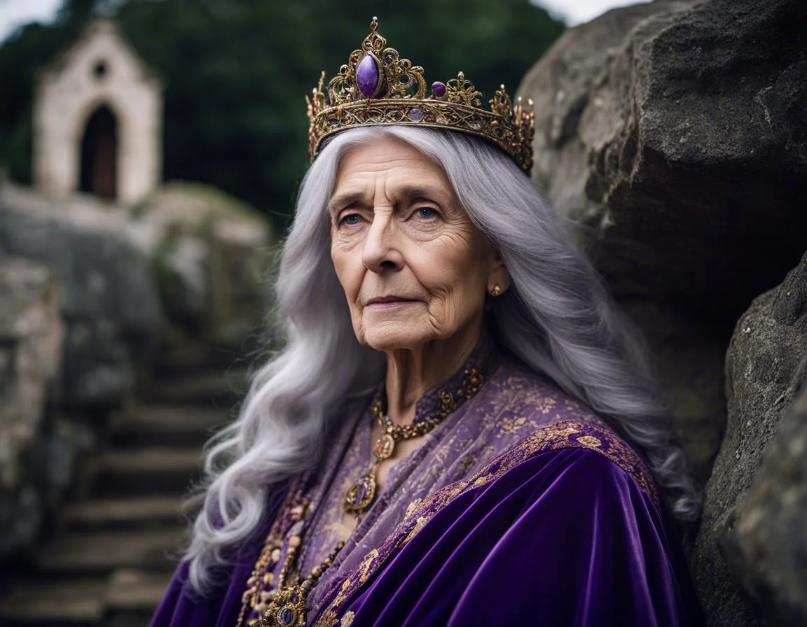 East Anglian Philosopher Queen, close-up. picture 1 of 1