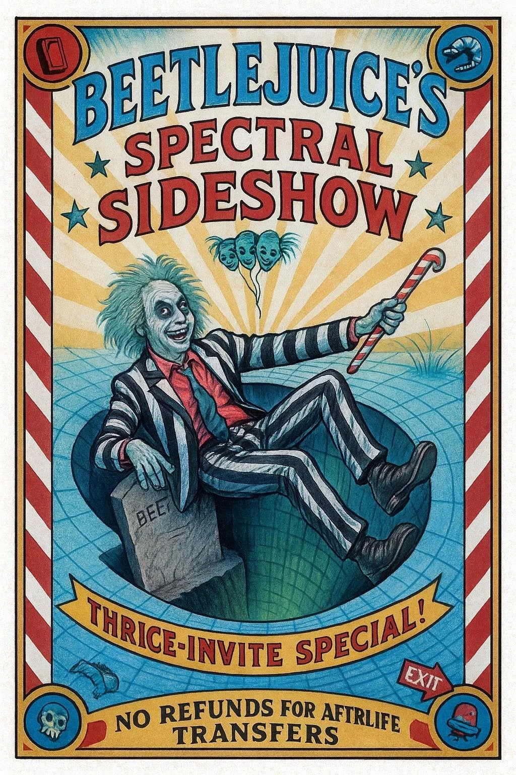 Step Right Up… and Down - Flicktober day 29 (Beetlejuice) picture 1 of 1