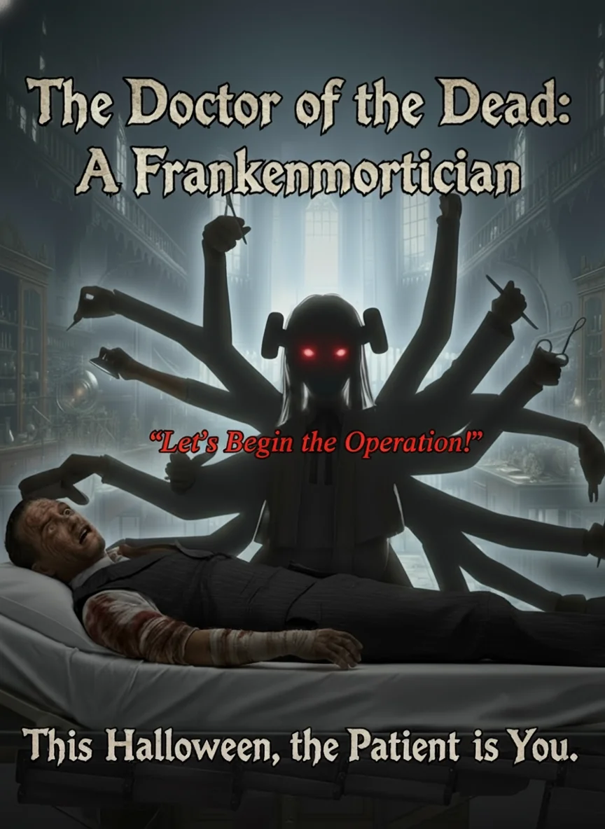 The Doctor of the Dead: A Frankenmortician (a movie poster for this Halloween) picture 1 of 1