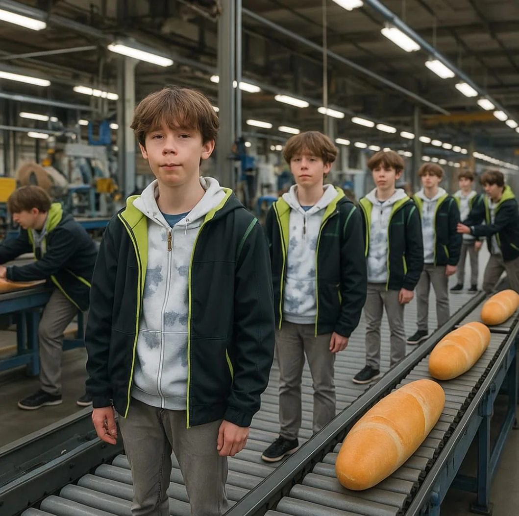 Told classmate what is ai and he send me this(this is art) picture 1 of 1