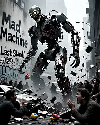 This guy is big mad'