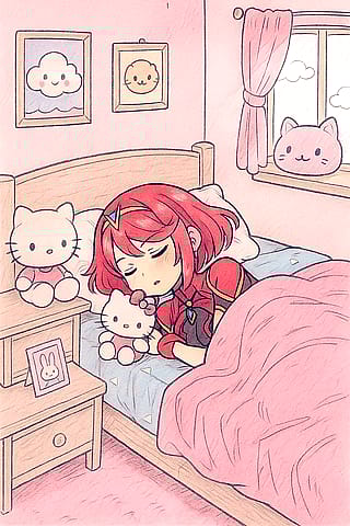 Pyra Sleeping'