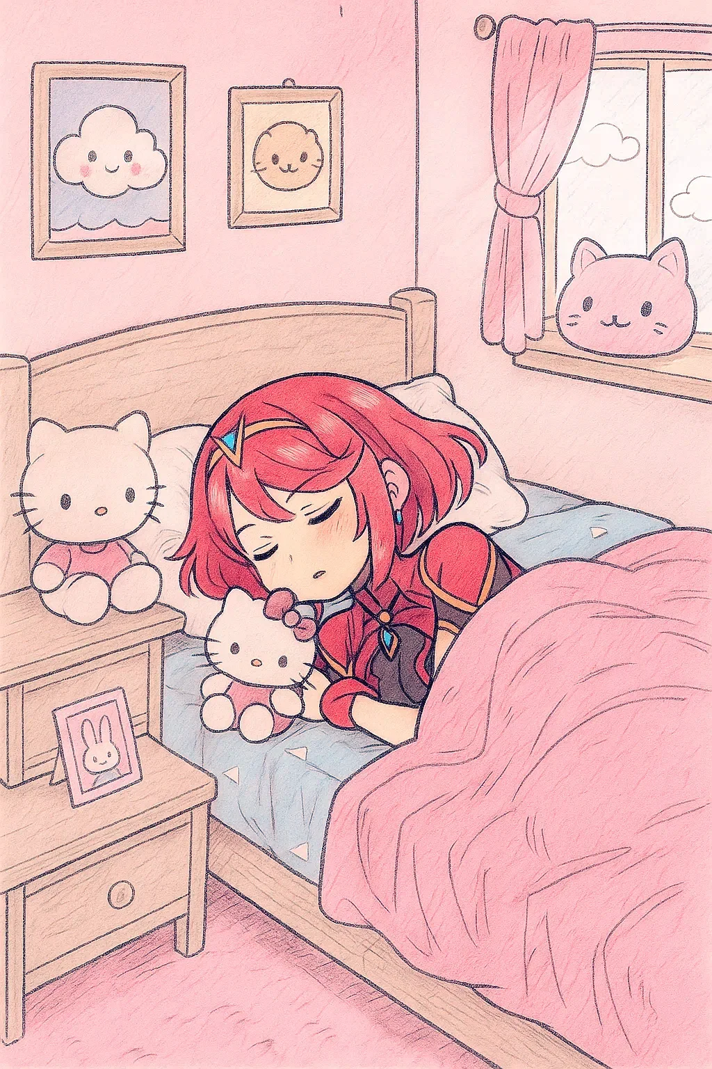 Pyra Sleeping picture 1 of 1