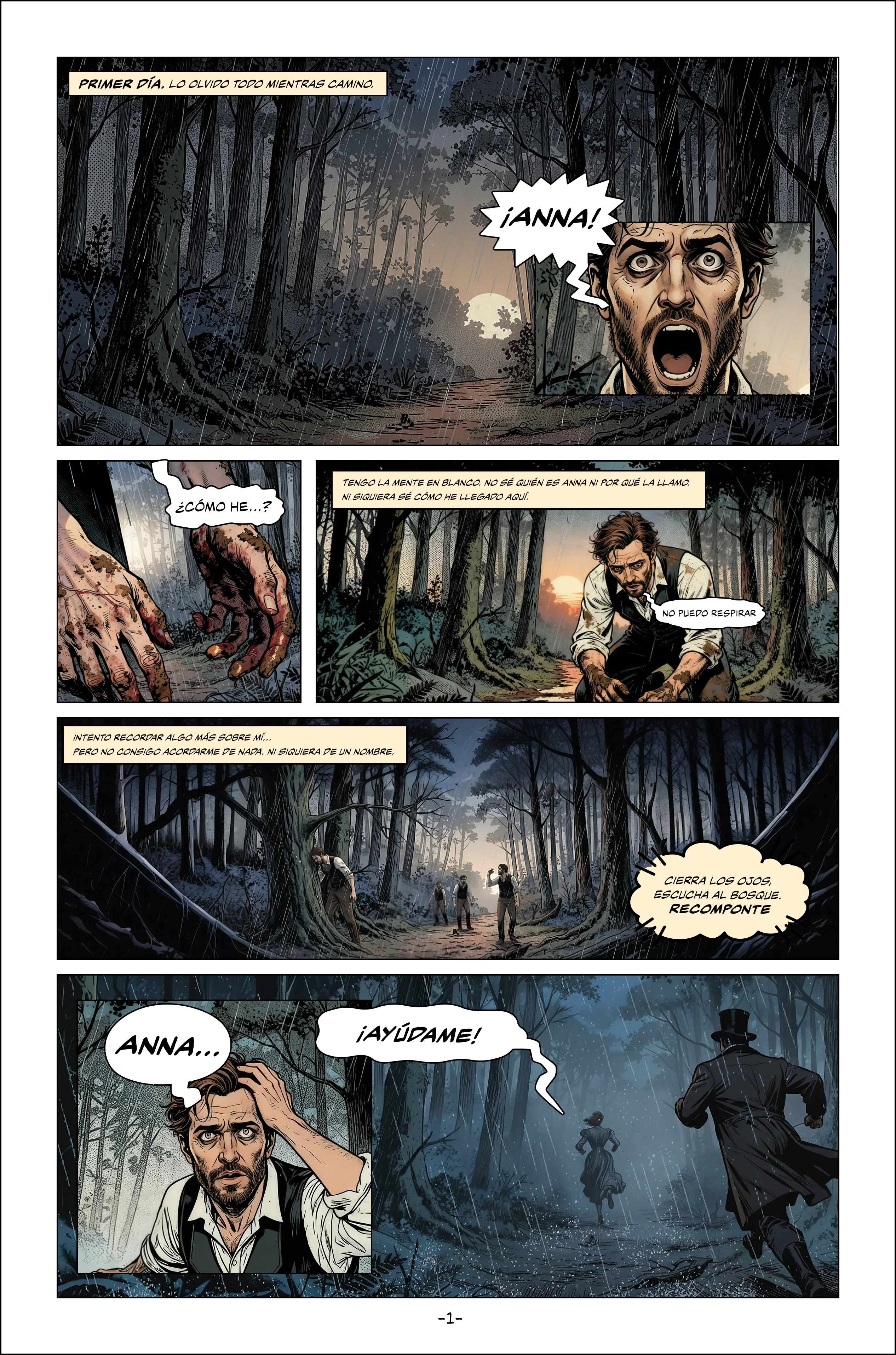 💀 First pages of my personal comic project “The Seven Deaths of Evelyn Hardcastle” – looking for feedback on storytelling and visual consistency picture 1 of 2