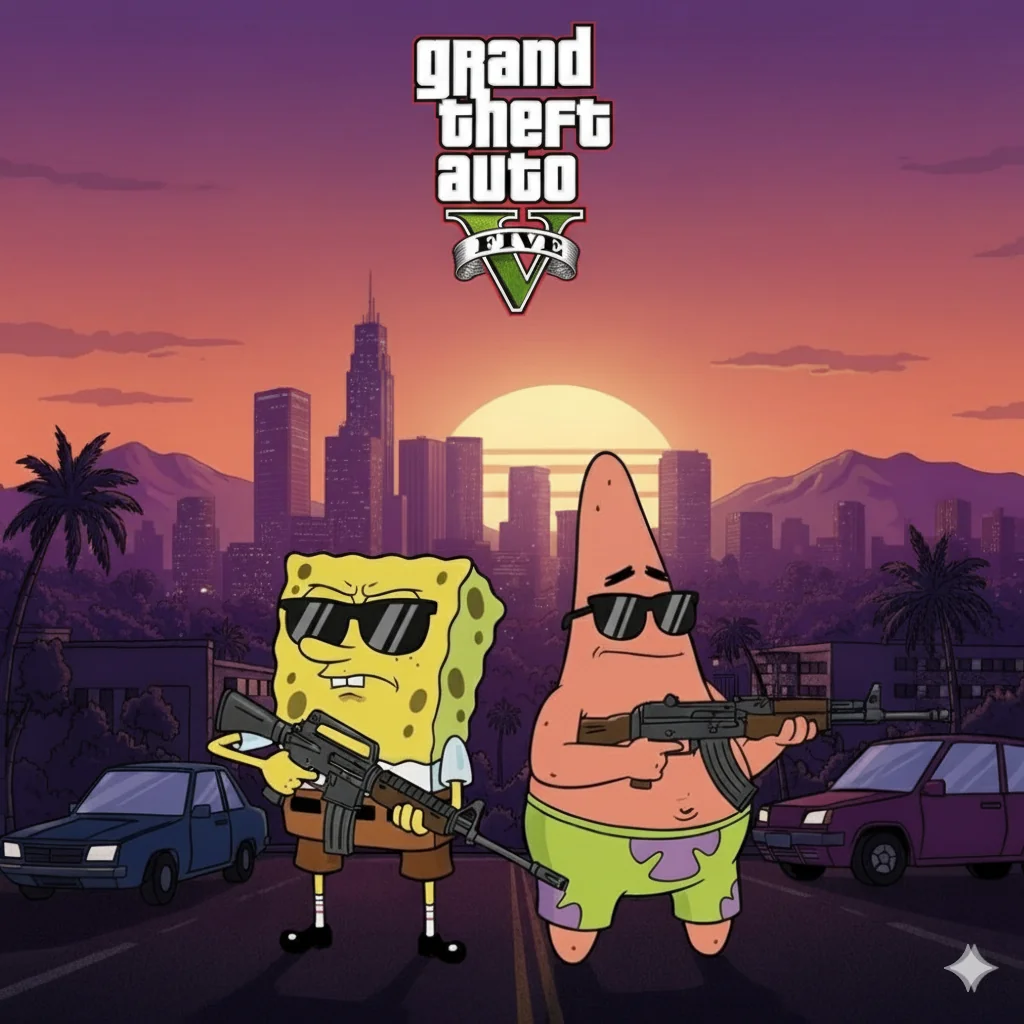 GTA V poster 💙😎🔥💯 picture 1 of 1