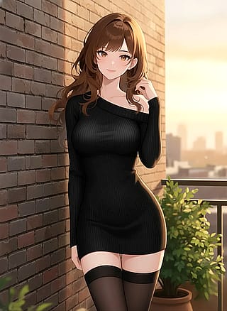 Anime woman # anime # webtoon # webcomics # comics # anime waifu # AI-Generated Anime'