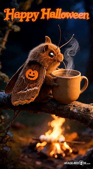 Halloween isnt just for poeple! Happy Halloween'