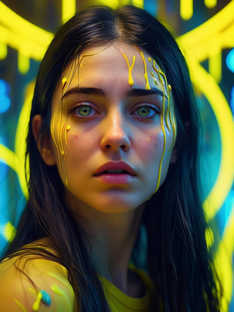 She Shimmers In Liquid Stardust picture 1 of 1