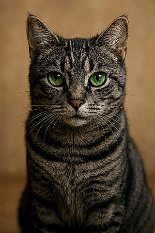 AI-generated like a real cat'