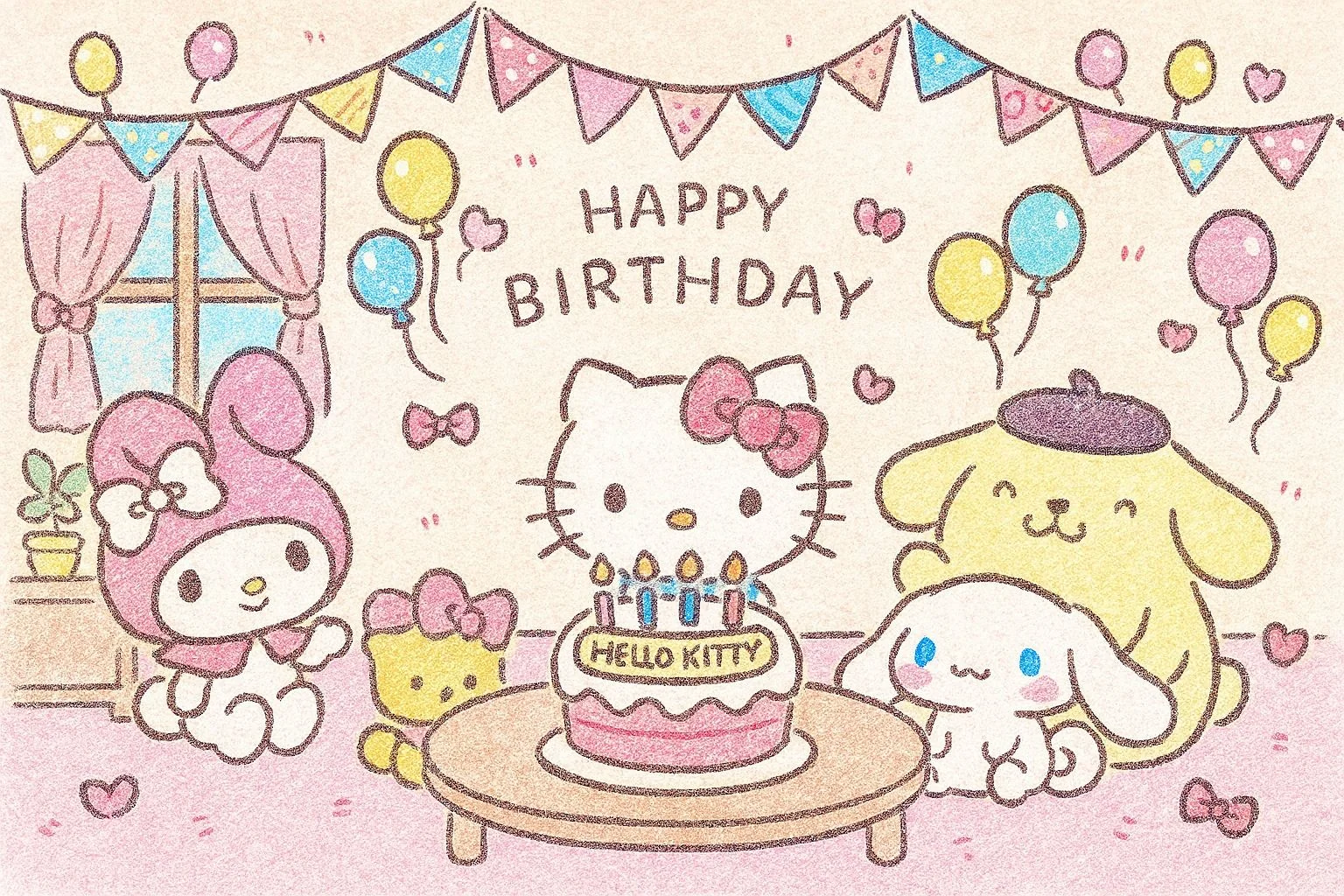 Happy Birthday Hello Kitty picture 1 of 1