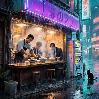 Tokyo nights & Ramen'