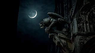 Spooky season created with Ai Canva'