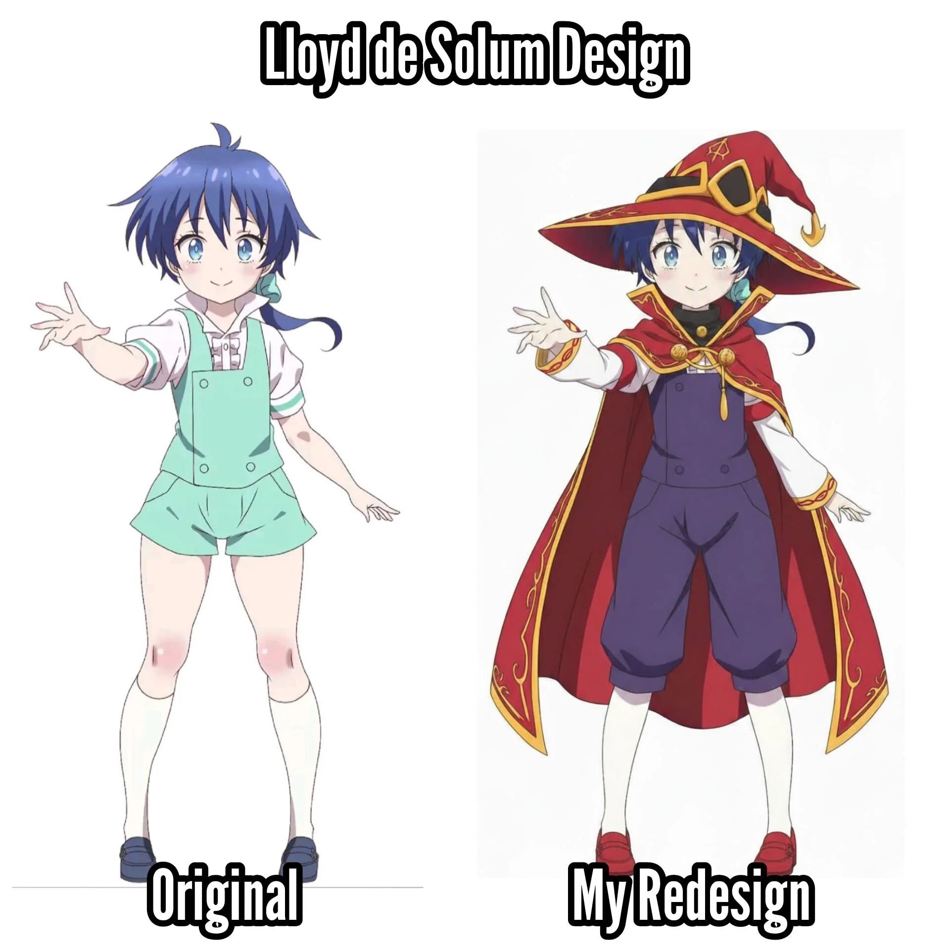 I like redesigning characters whom design I don't like at all, obviously keeping them to myself but what do you think about it? picture 1 of 1