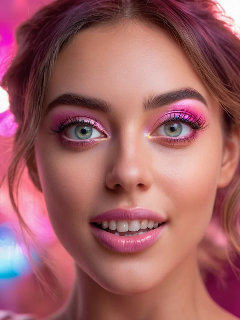 Pink Velvet Gaze In Warm Glow picture 1 of 1