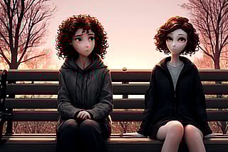 They waited patiently for the narrator to stop talking.'