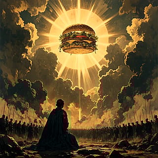 What if burger god was real?'