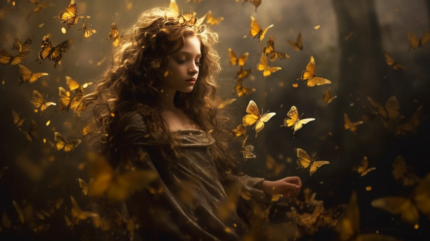 The Girl Who The Butterflies Loved picture 1 of 1