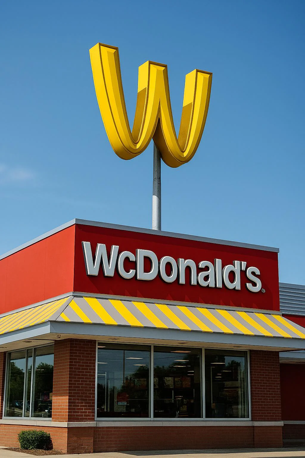 How bizarre would you believe that there was a WcDonald’s Restaurant Chain in Real Life. picture 1 of 1