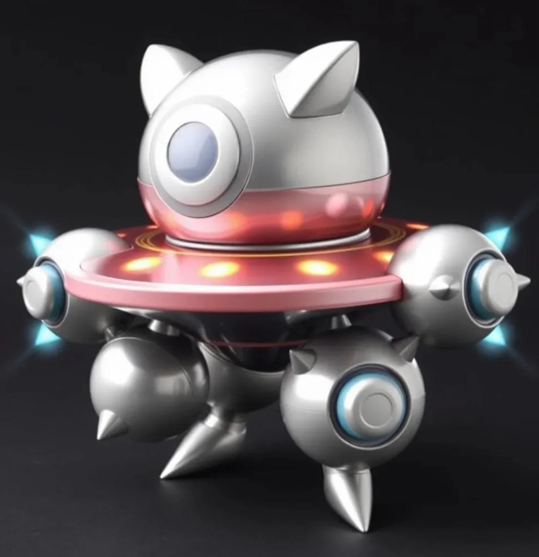 Robot merged with a flying saucer picture 1 of 1