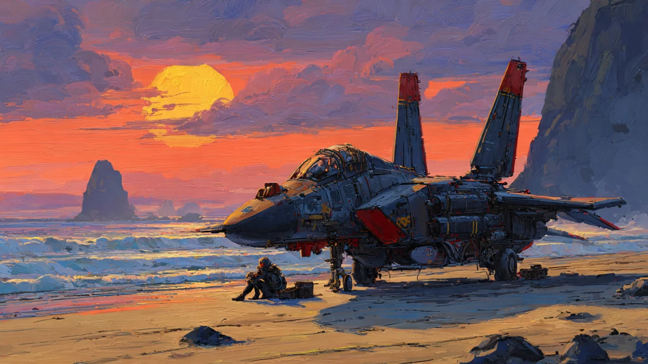 After a long air battle 🛩️ (meta.ai) picture 1 of 1