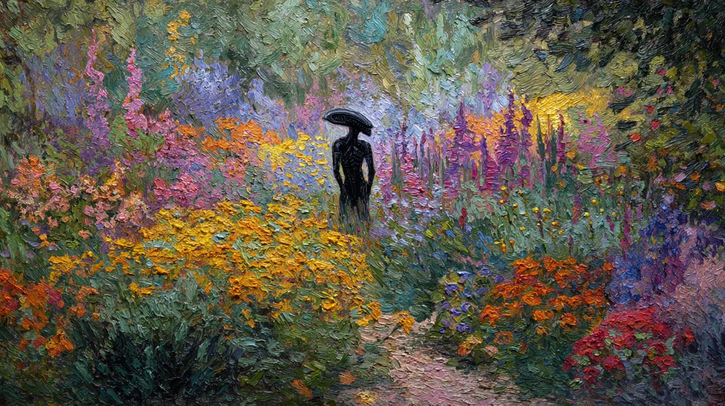 Xenomorph In A Garden picture 1 of 1