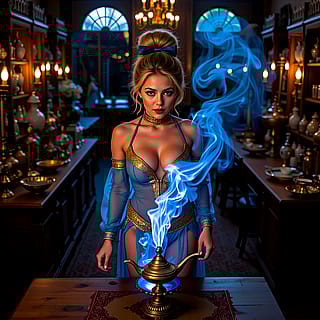 Three wishes anyone?'