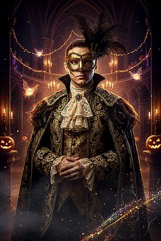 The spirit of the Halloween lives on with this mystery guest'