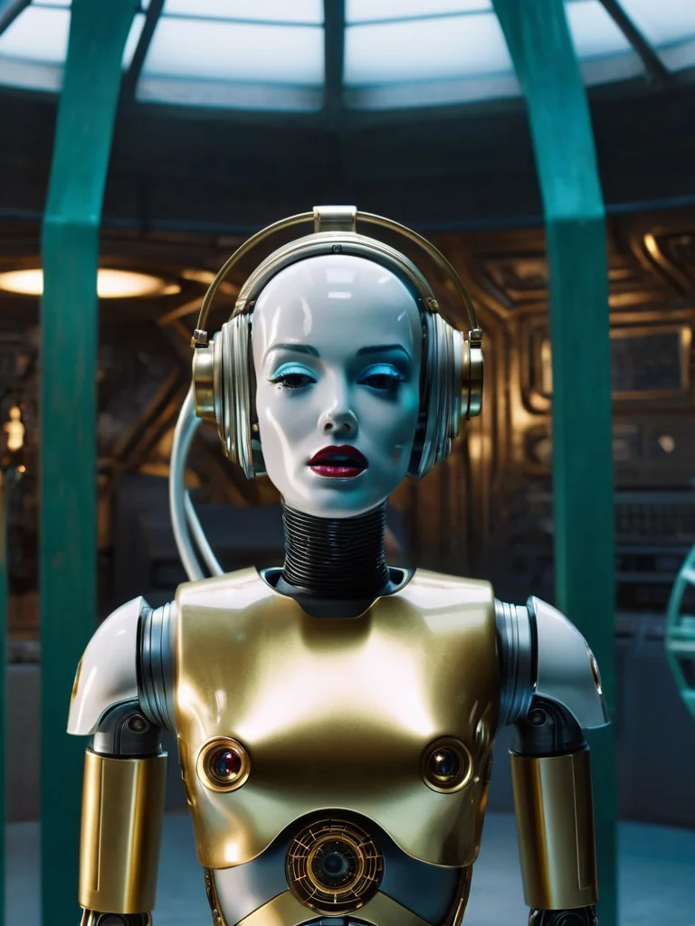 Golden Gaze Amidst Iron Storm picture 1 of 1