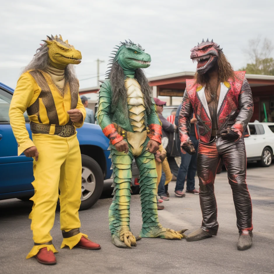 For 5 Years A Small Town In Arkansas Has Hosted The Texarkana Lizard Fights picture 6 of 19