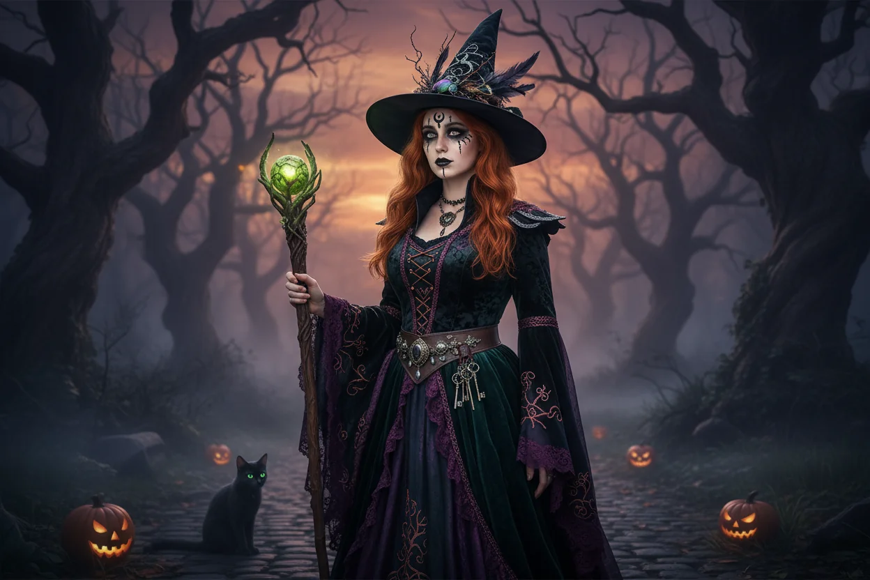 I don't think that I will ever be as elaborate in real life Halloween costume. What do you think? picture 1 of 1