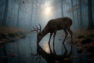 Whispers of the Autumn Brook'