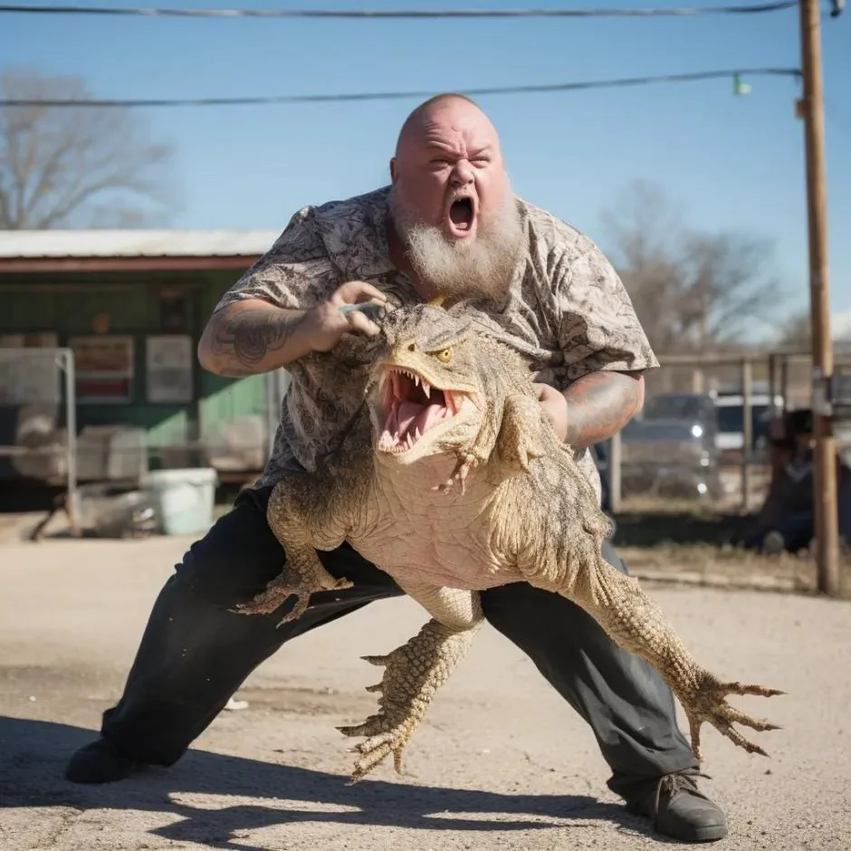 For 5 Years A Small Town In Arkansas Has Hosted The Texarkana Lizard Fights picture 12 of 19