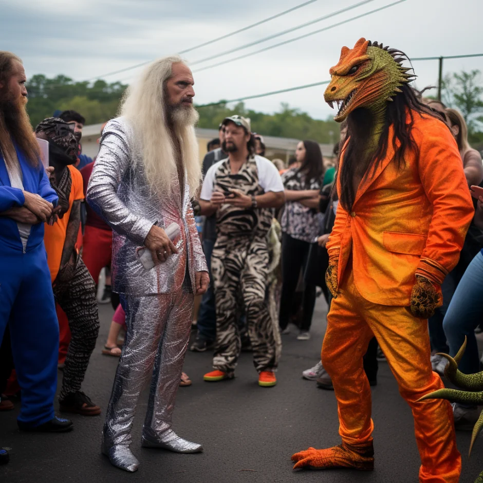 For 5 Years A Small Town In Arkansas Has Hosted The Texarkana Lizard Fights picture 15 of 19