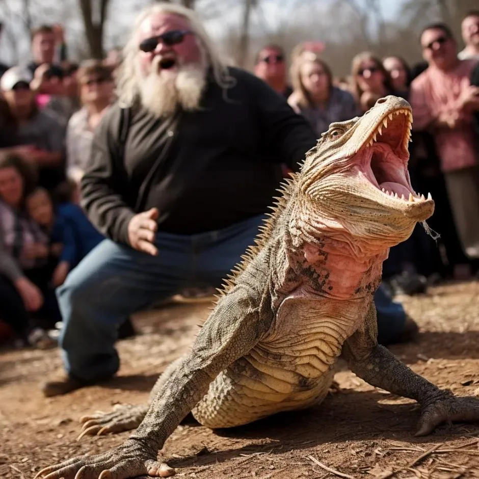 For 5 Years A Small Town In Arkansas Has Hosted The Texarkana Lizard Fights picture 17 of 19