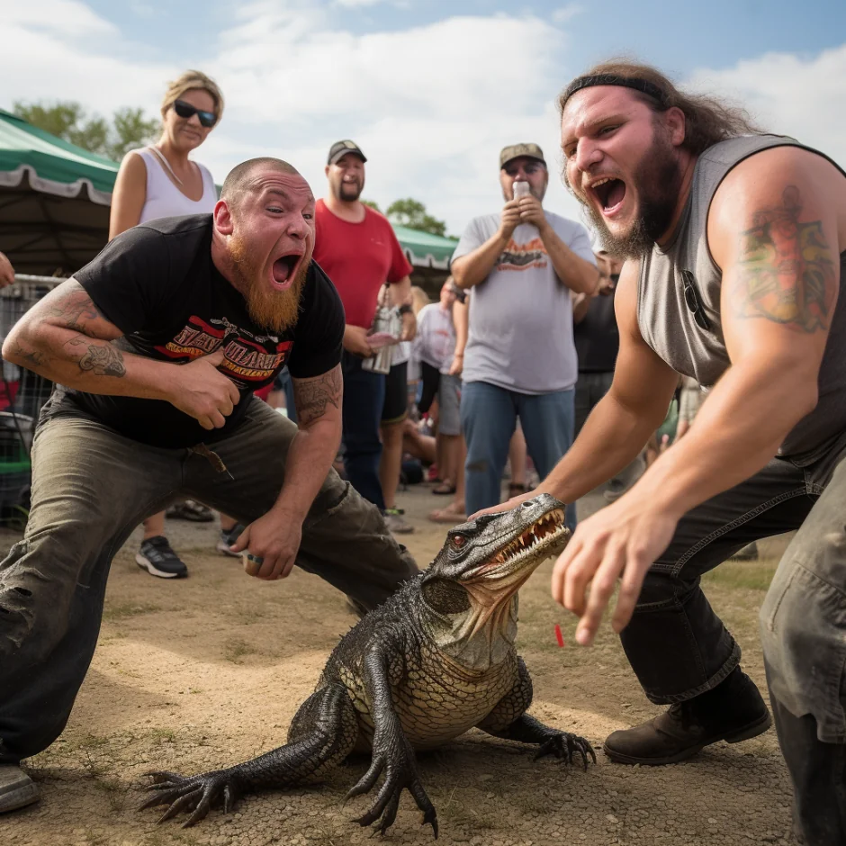 For 5 Years A Small Town In Arkansas Has Hosted The Texarkana Lizard Fights picture 18 of 19