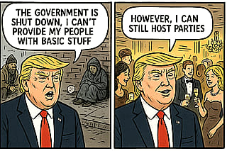 Trumpian hypocrisy at its finest'