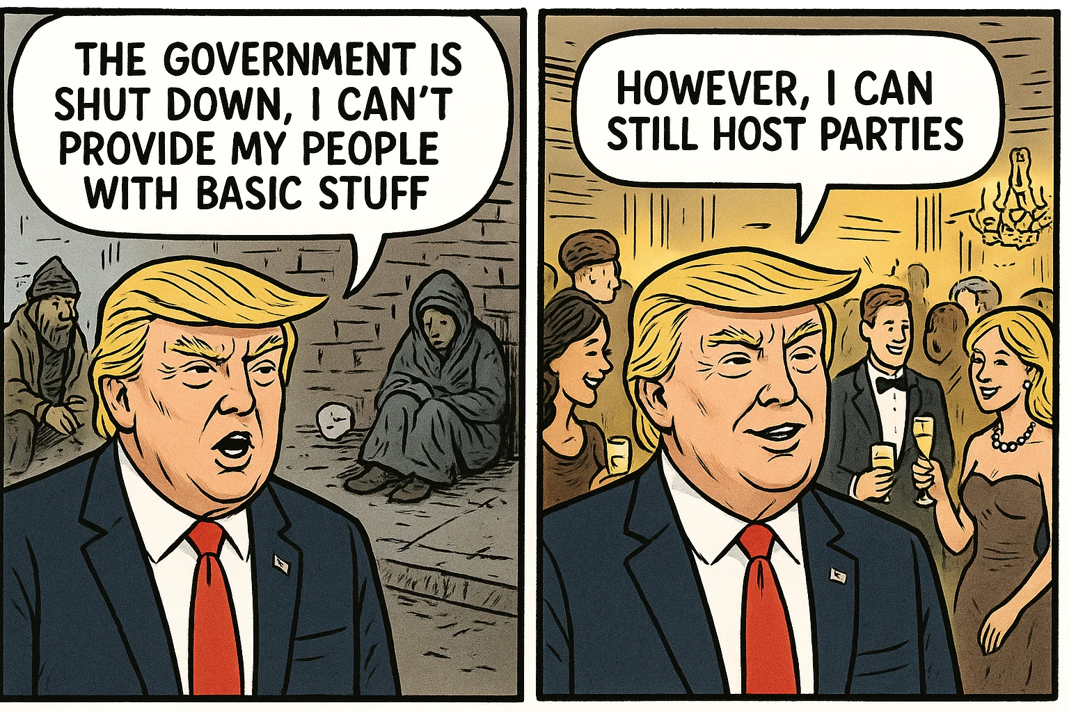 Trumpian hypocrisy at its finest picture 1 of 1