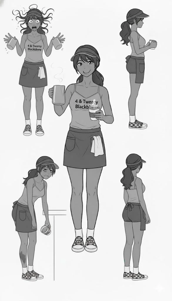 I'm getting distracted from things because making character sheets is just too damn fun...new comics soon! picture 1 of 7