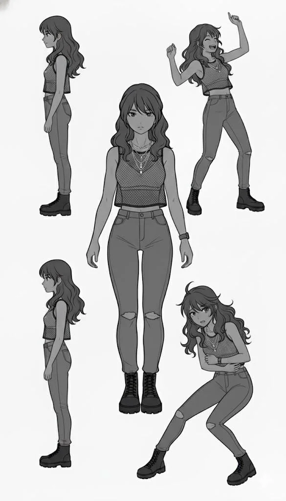 I'm getting distracted from things because making character sheets is just too damn fun...new comics soon! picture 5 of 7