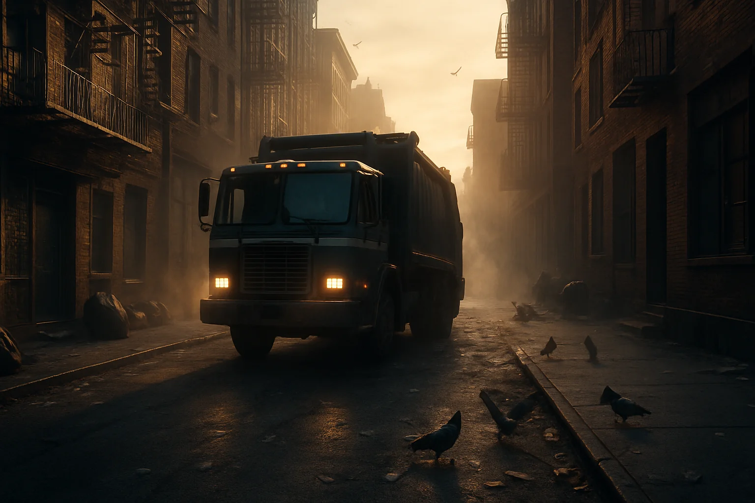 Garbage Morning picture 1 of 1