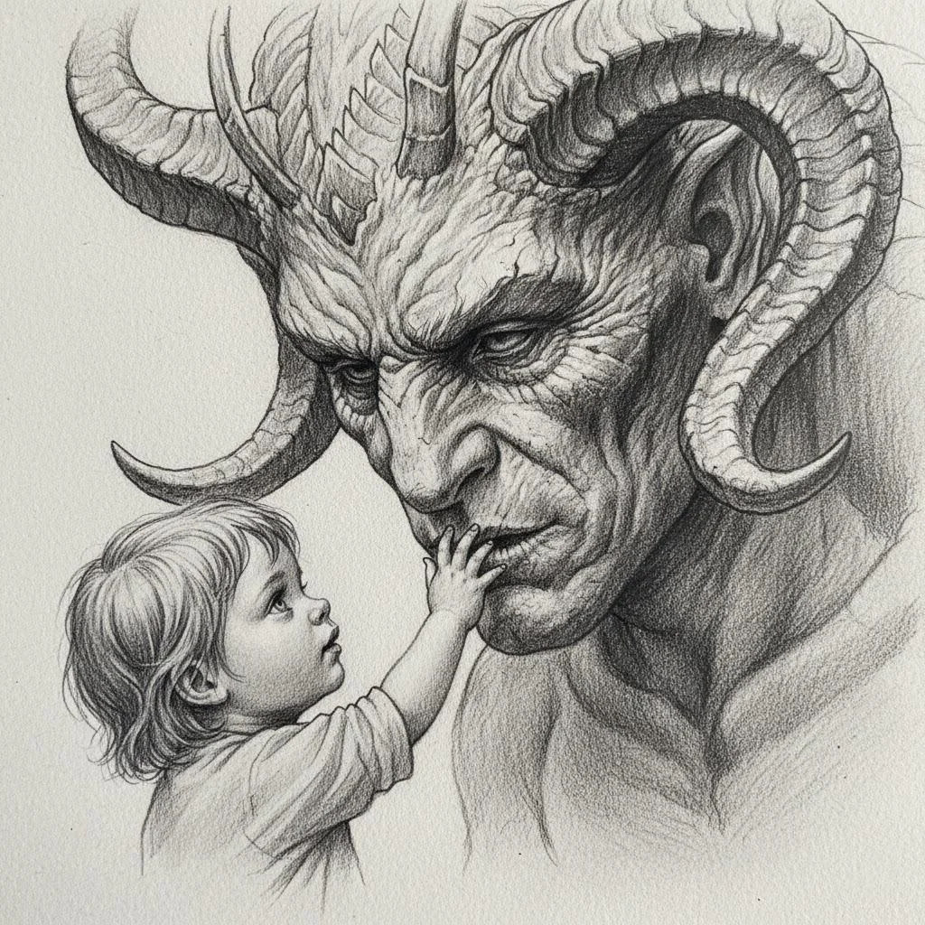 When curiosity meets fear, understanding begins. picture 1 of 1