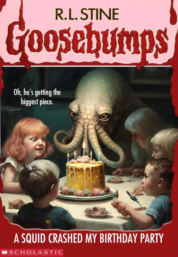 Goosebumps covers made with Midjourney and Photoshop picture 2 of 6